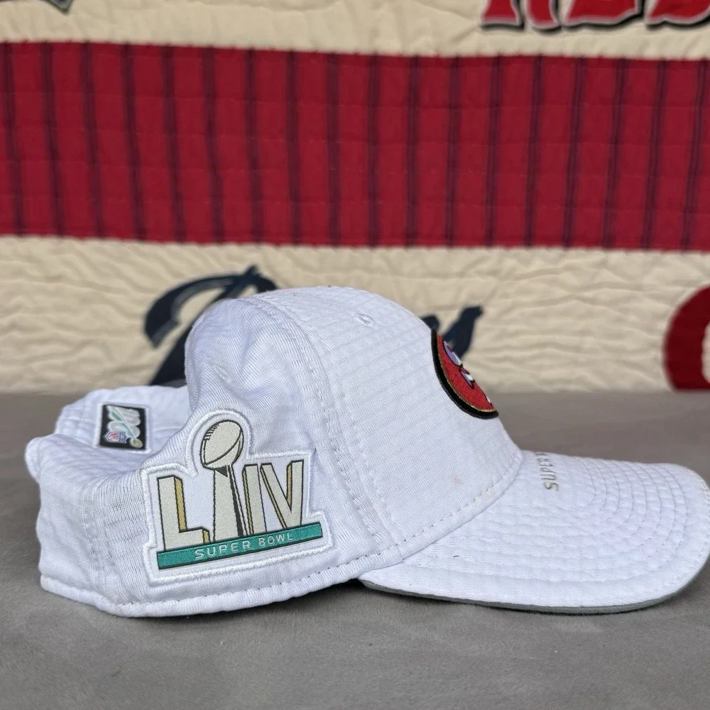 San‎ Francsico 49ers Hat Cap Snapback White NFL Super Bowl LIV 54 New Era 9FORTY
